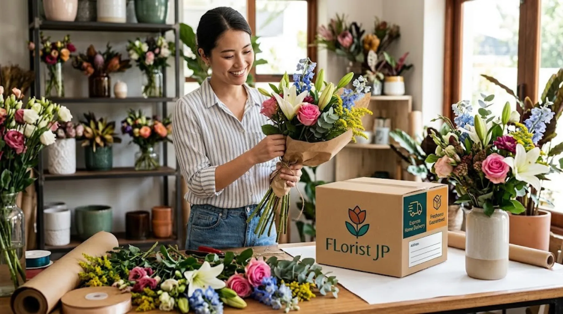 通販でお花を贈るなら「FLORIST JP」におまかせ！大切な人に笑顔を届けるフラワーギフト選び